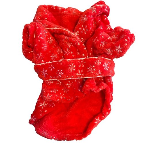 Lot of 4 Small Dog Clothes Robe Sweatshirt Sweater Tutu Dress - Picture 5 of 10